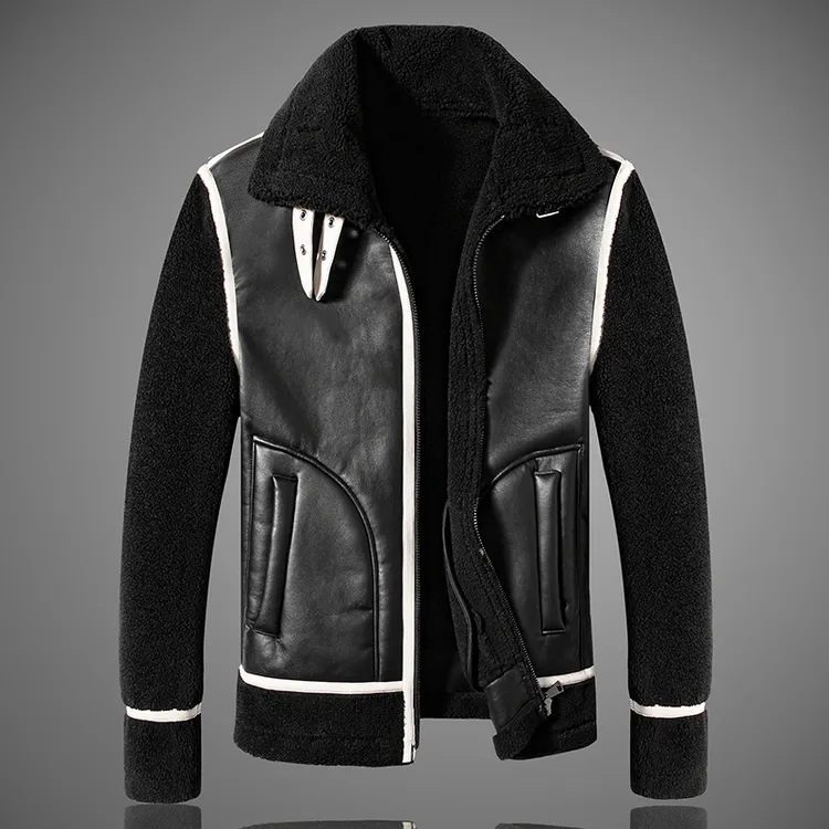 Vaesric Poseidon/瓦萨琪波塞冬冬季精品新款羊羔绒加厚外套