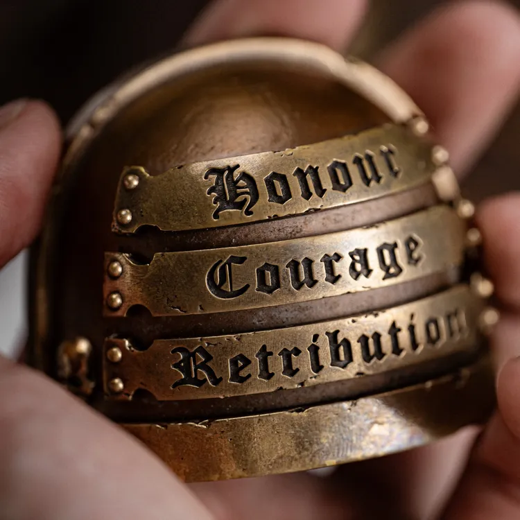 13TB战斧50k“三条”肩甲，全平台可换甲，忠诚是我们的底色。