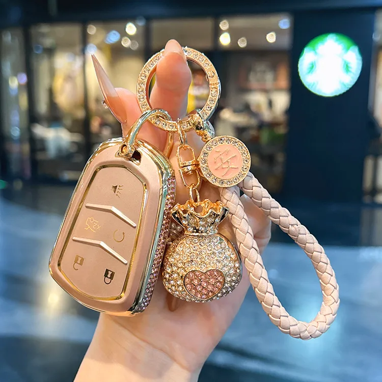 适用钥匙套凯迪拉克CT6CT4CT5卡迪XT4XT5锐歌XT6车GT4壳XTS扣ATSL