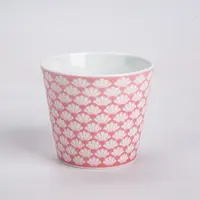 [ZM]大咖杯 粉色 银杏叶纹 220ml