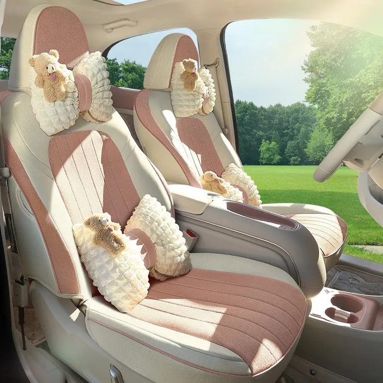 2025款欧拉好猫专车专用全包座椅套四季可爱女生卡通舒适车坐垫套