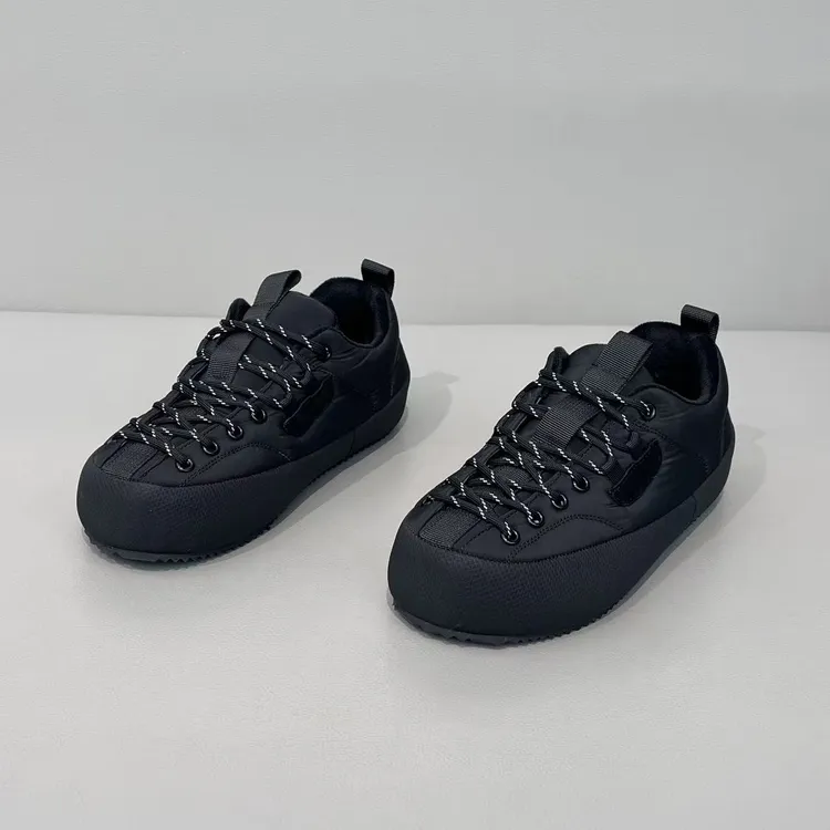 2025冬季新款加棉面包鞋男低帮舒适保暖鞋子男款潮鞋百搭防寒男鞋