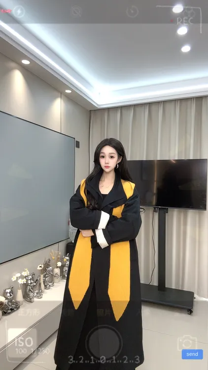 【Ley浪漫冬季】新款羽绒风衣外套宽松显瘦小个子版90白鸭绒风衣