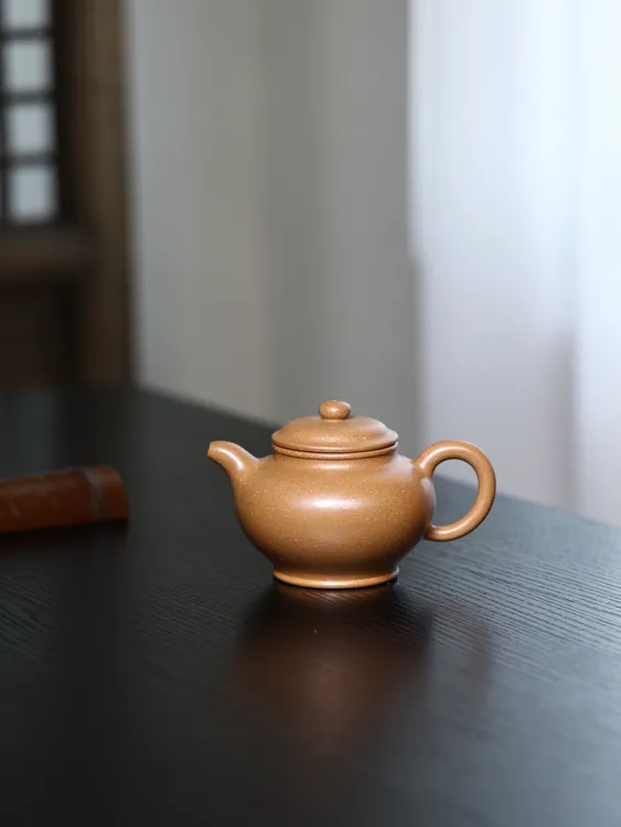 刘子新 掇只 沉香段 容量260cc宜兴正宗原矿纯手工紫砂壶