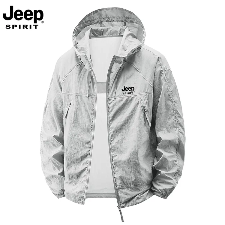 JEEP高品质锦纶防晒衣外套时尚休闲百搭防紫外线夏日出行自带清凉