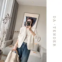 DA【清-秋款】锦时麂绒马甲-RZK50