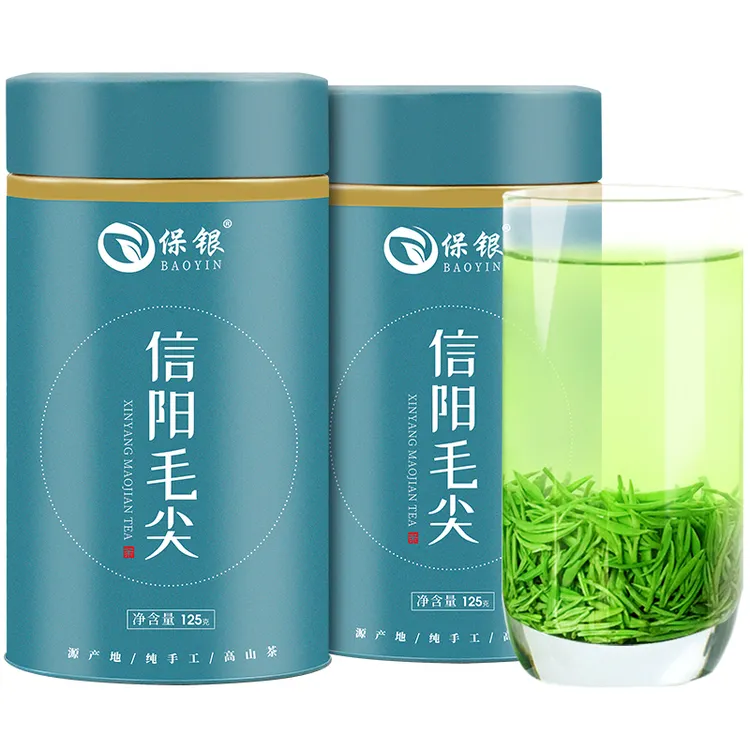 保银茶叶信阳毛尖2025新茶绿茶高山春茶明前嫩芽信阳直发