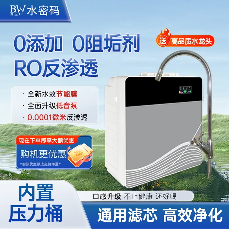 玄武净水器过滤器家用直饮反渗透通用滤芯净水器100G净水机家用