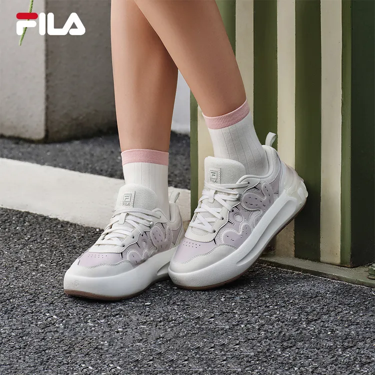 FILA 斐乐官方女鞋CACTI 摩登板鞋2025冬季新款仙掌鞋时尚休闲鞋
