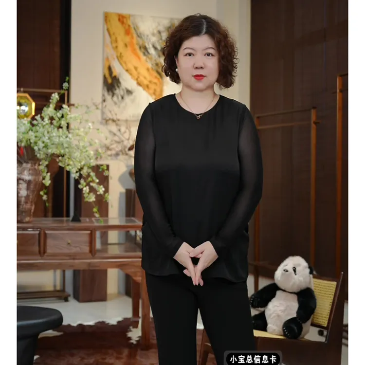 金雀绫【芭莎夜】纯色桑蚕丝亲肤透气加宽加大衬衫SZA3SW646