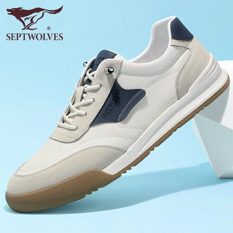 七匹狼男鞋秋季新款2025百搭休闲板鞋潮流软底运动鞋时尚鞋子男款