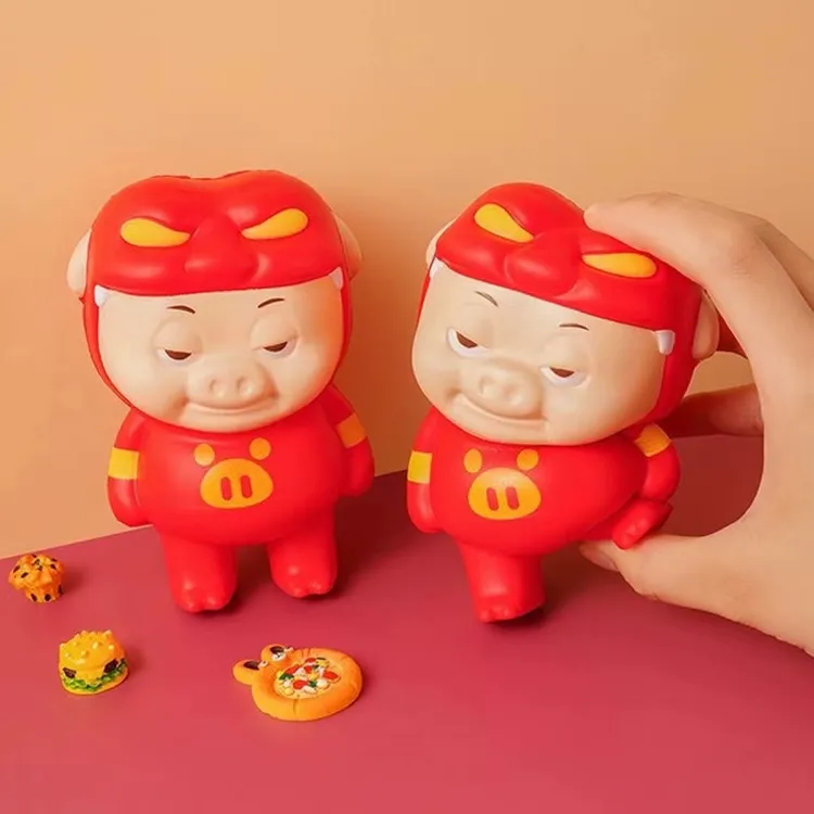 猪猪侠捏捏乐创意玩具慢回弹玩偶发泄神器解压送生日礼物儿童玩具