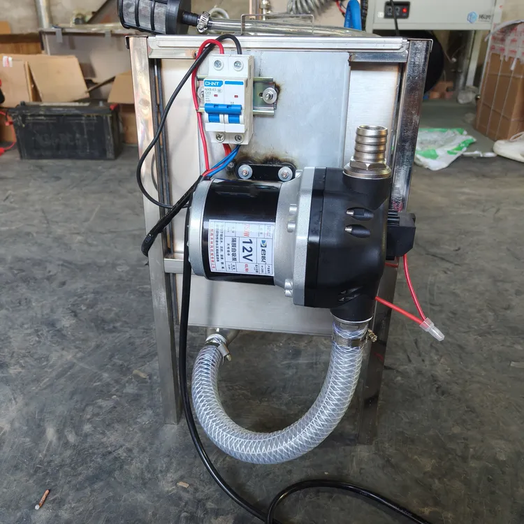 12伏新款不锈钢飞防兑药加药一体机农药洗瓶器开瓶植保智能神器