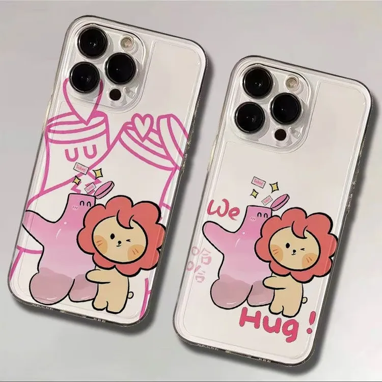 哈哈HUG王源同款ROY6太空壳适用于苹果16pro可爱15/14卡通xs/xr软