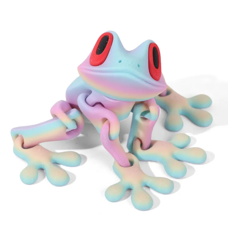 ONE 创意Hes3D磁吸青蛙冰箱贴头和腿可活动