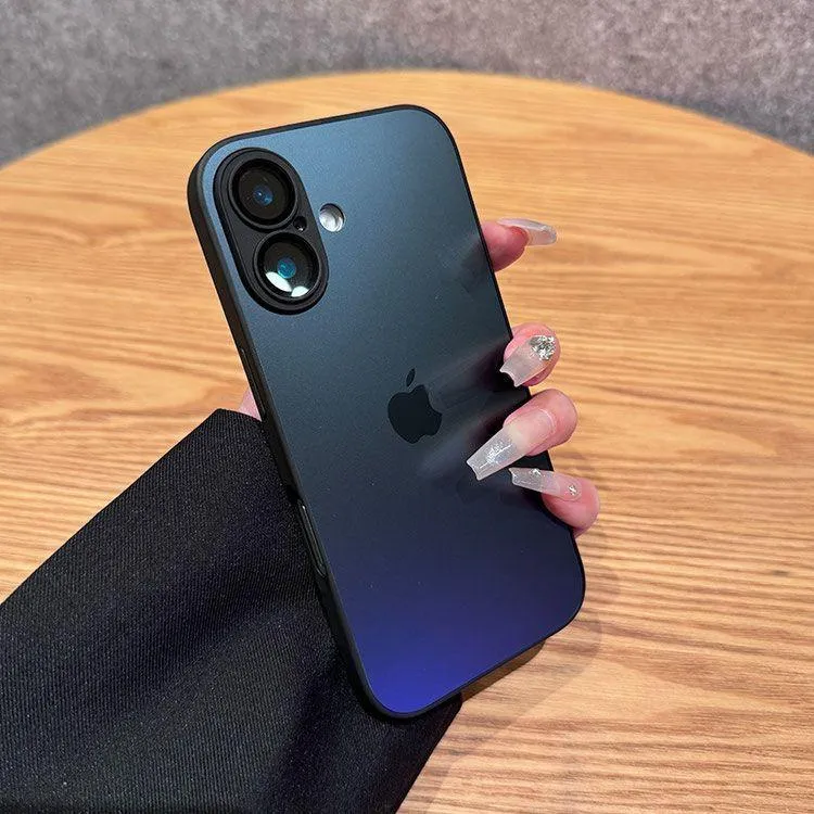 适用iphone17手机壳苹果17超薄磨砂带镜头膜全包防摔原装保护套16