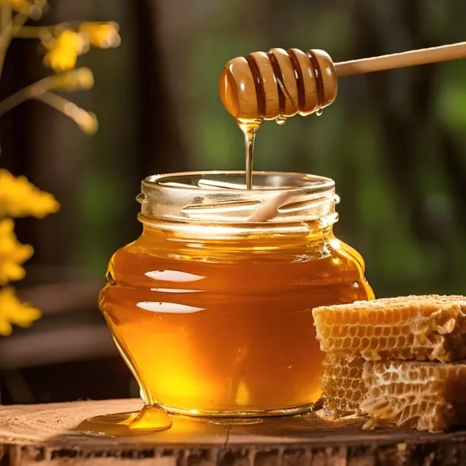 农户自产自销高山蜂蜜