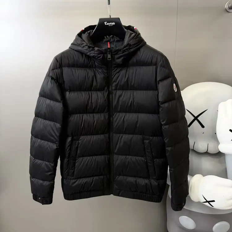 【VanJazny】高端男士潮流时尚简约百搭休闲连帽羽绒夹克WE88066