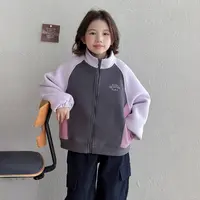 女童加绒外套秋冬款2025新款洋气童装加厚上衣儿童衣服冬装Q14625