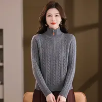 2025秋冬新款洋气百搭拉链衫设计感中领显瘦遮肉时尚厚款上衣女