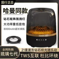 【顶配升级】黑金典藏华强北哈曼琉璃5代无线蓝牙音箱音响重低音炮