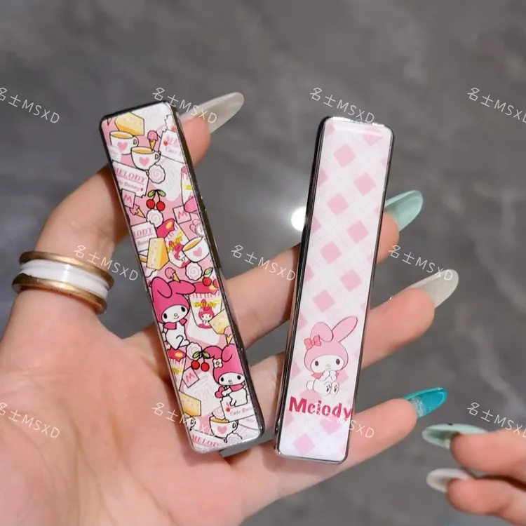 美乐蒂usb 充电打火机网红卡通可爱超薄防风静音电子点烟器男友礼
