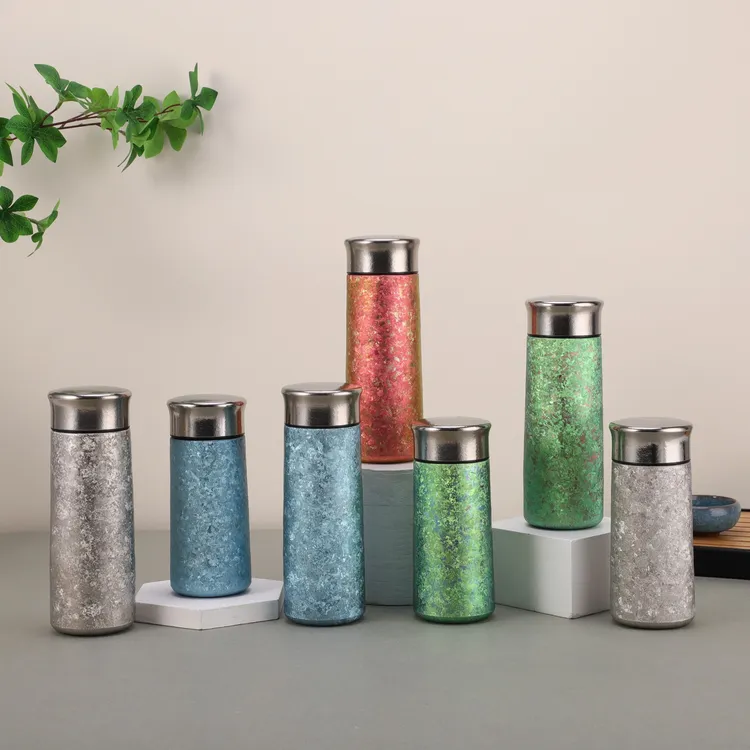 【新人补贴】高档办公保温杯保温高钛茶杯杯商务礼盒奢纯值颜水杯钛