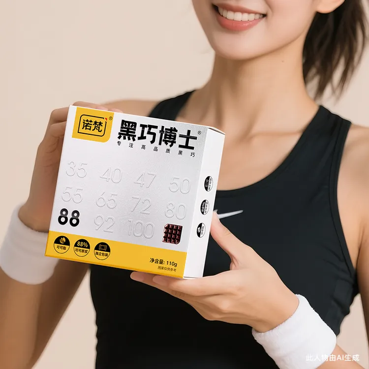 诺梵&黑巧博士88%每日纯黑巧克力礼盒可可脂每日黑巧黑巧巧克力