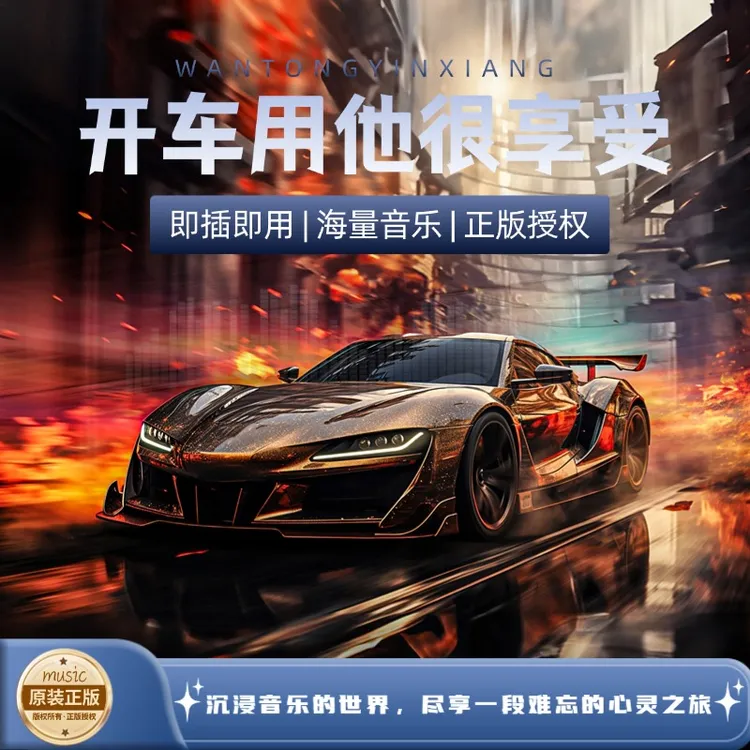 2025升级8D环绕车载音乐U盘汽车听歌榜单DJ中文立体环绕经典怀旧商品图