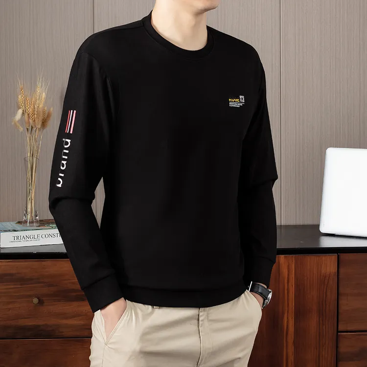 卫衣潮流长袖秋冬冬季春季休闲上衣时尚宽松运动打底衫百搭男款