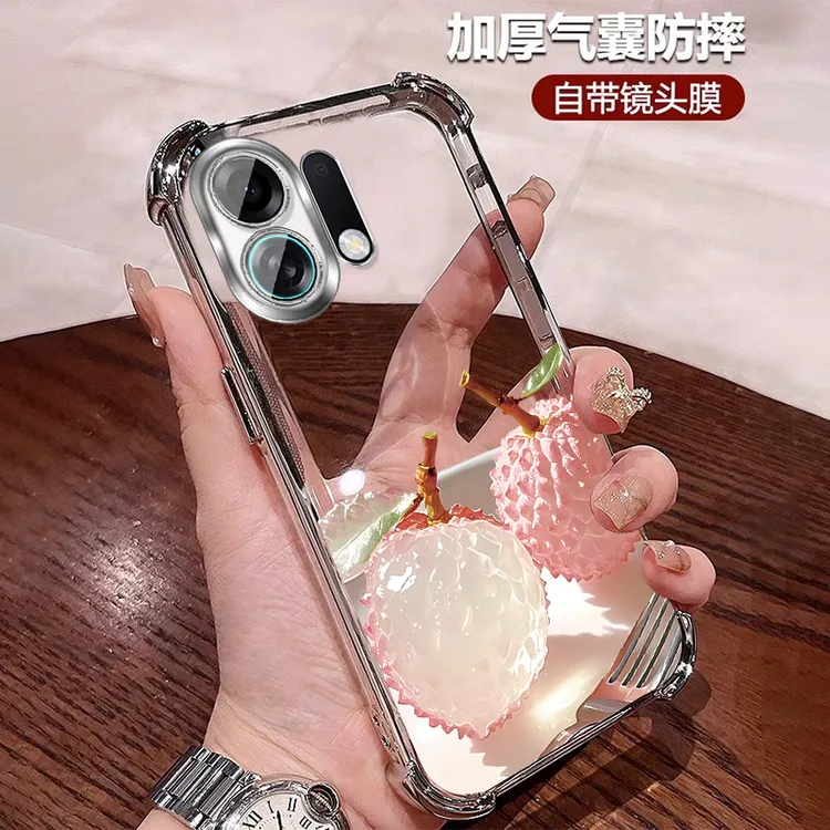公主风适用oppok13turbo手机壳四角防摔软壳pro 创意全包带镜头膜