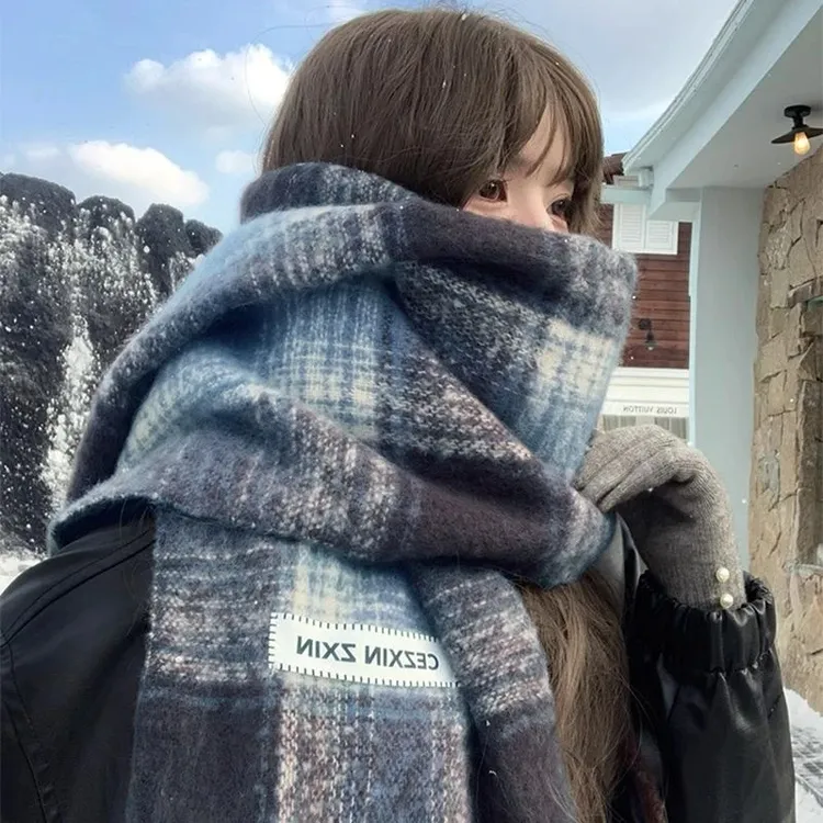 直播链接下播涨价--冬季氛围感围巾百搭复古显气质可爱温柔保暖