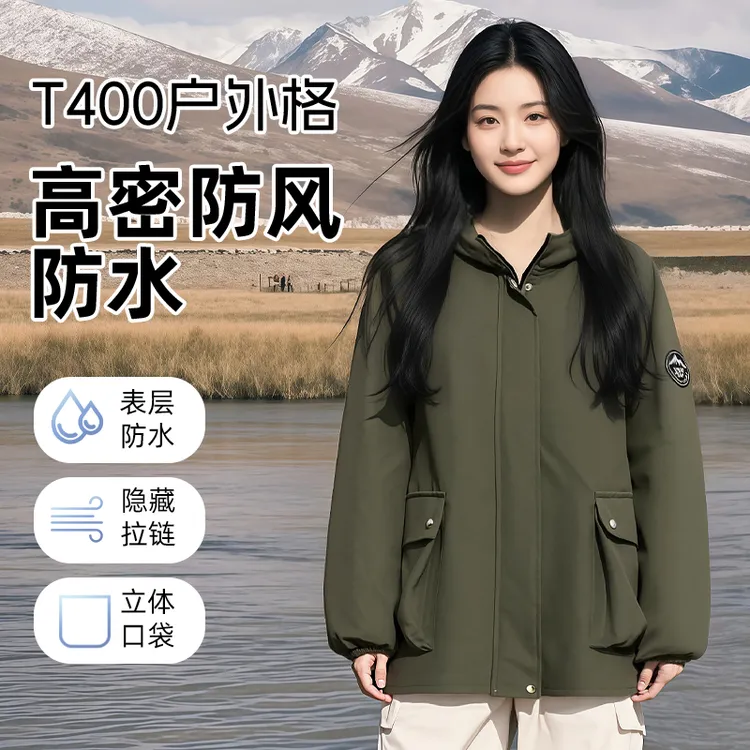 家用防污可外穿围裙时尚简约纯色防污男女同款可定制logo印字长袖