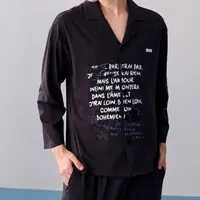 【敏敏】32722男士纯棉家居服睡衣套装两件套~Y2332722
