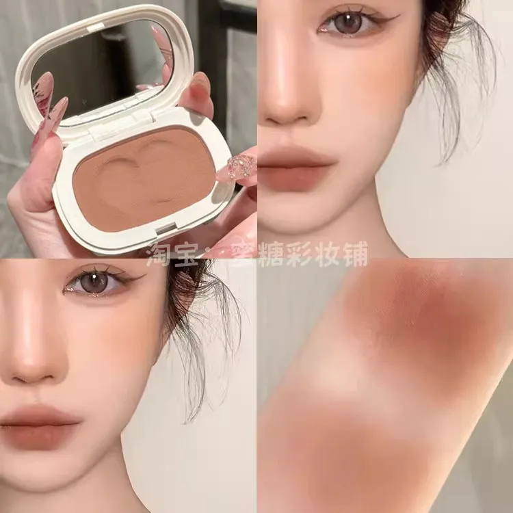 日杂焦糖腮红是我本命！幻影小熊土豆泥琥珀腮红单色醺杏仁奶茶妆