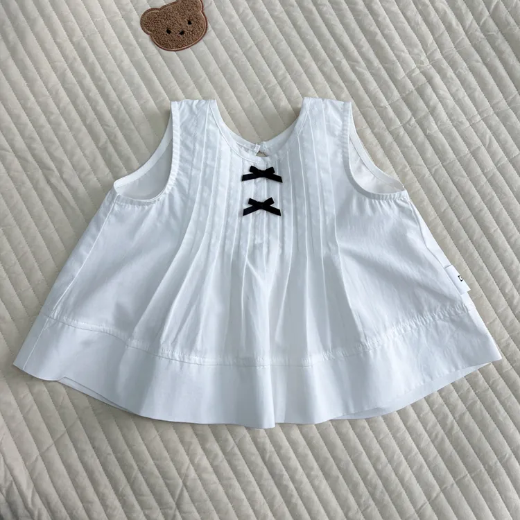 【木代棉 背心裙】女童连衣裙童装儿童婴儿夏季公主裙女宝宝裙子D18