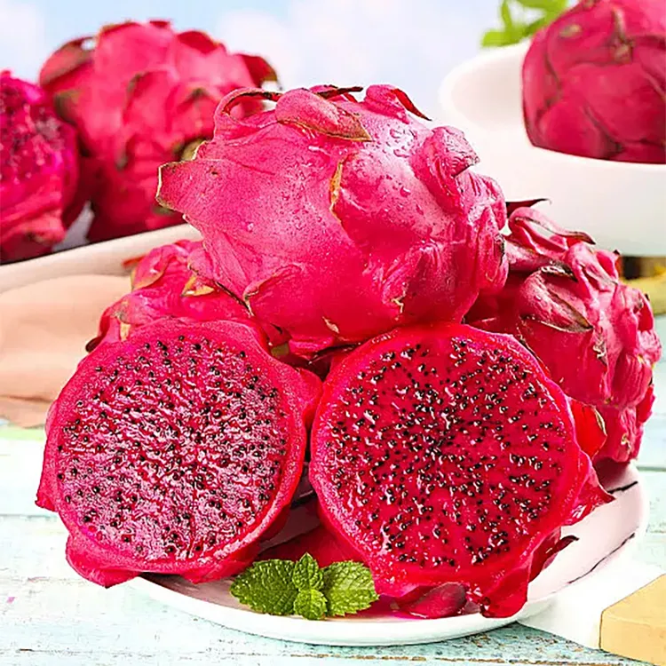 广西金都一号红心火龙果4.5斤新鲜水果当季红肉火龙果多仓发货