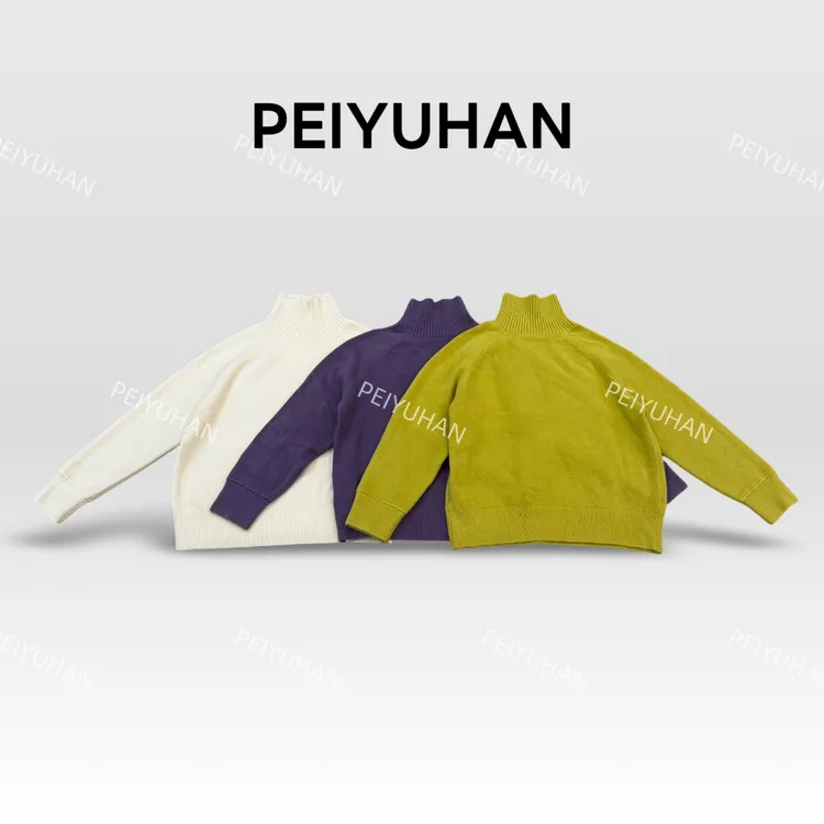 PEIERNA佩佩PC 【高领纯色针织】针织衫 G12274 6126277时尚百搭
