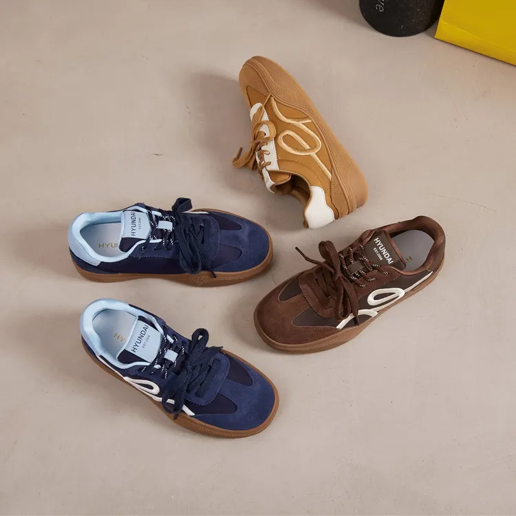 HYUNDAI 韩版透气四季德训鞋时尚气休闲女鞋 25908