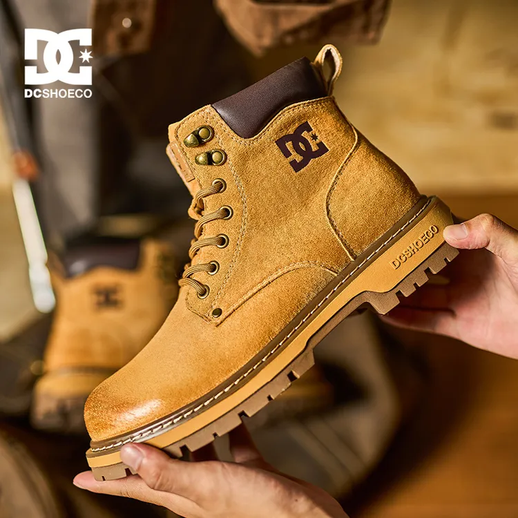 DCSHOES NIMBRO EDGE 冬季新款户外高帮男鞋大黄靴工装靴马丁靴男