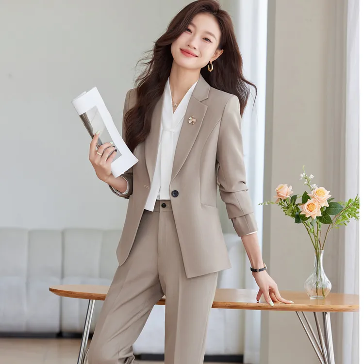 高级感西装外套女正装春秋2026新款职业气质通勤商务经理西服套装