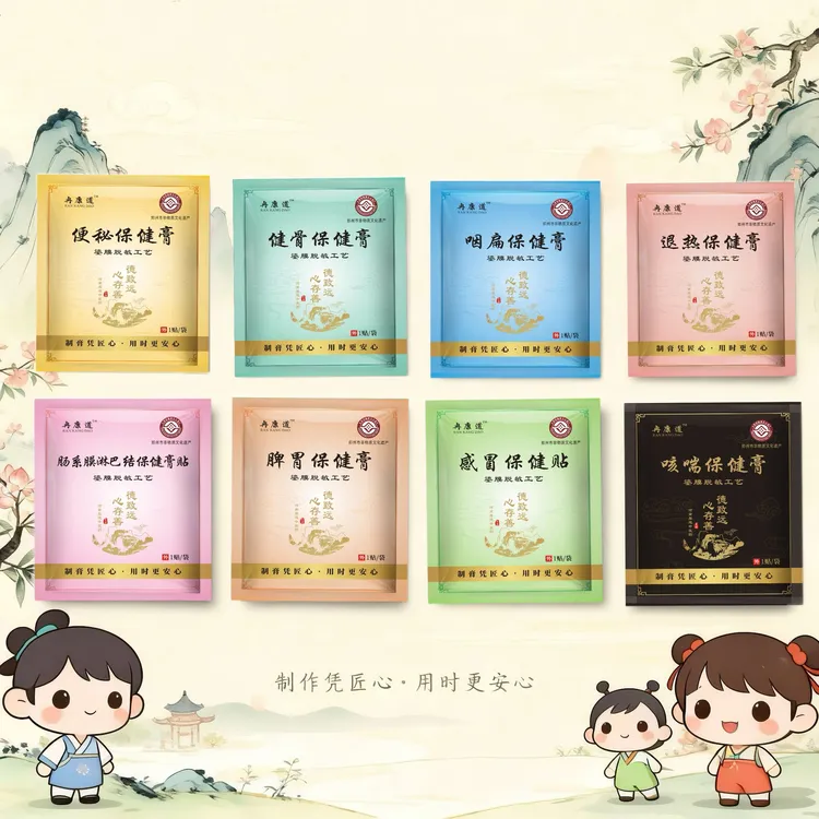 冉康道熏灸大膏贴，古法熬制手工制作，一贴可用2-3次，10贴包邮