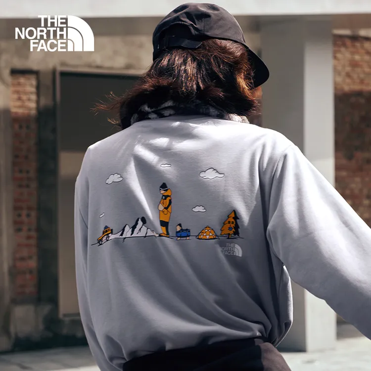 北面男女同款Uncle Belly合作系列针织卫衣新款TheNorthFace|8HNF