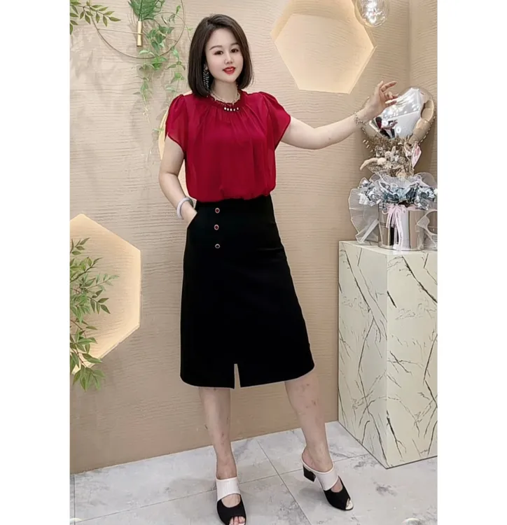 【雅俪莎精选】2025夏季时尚气质高级感显瘦连衣裙6752