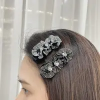 【小魏总珠宝】木耳边发夹-6cm