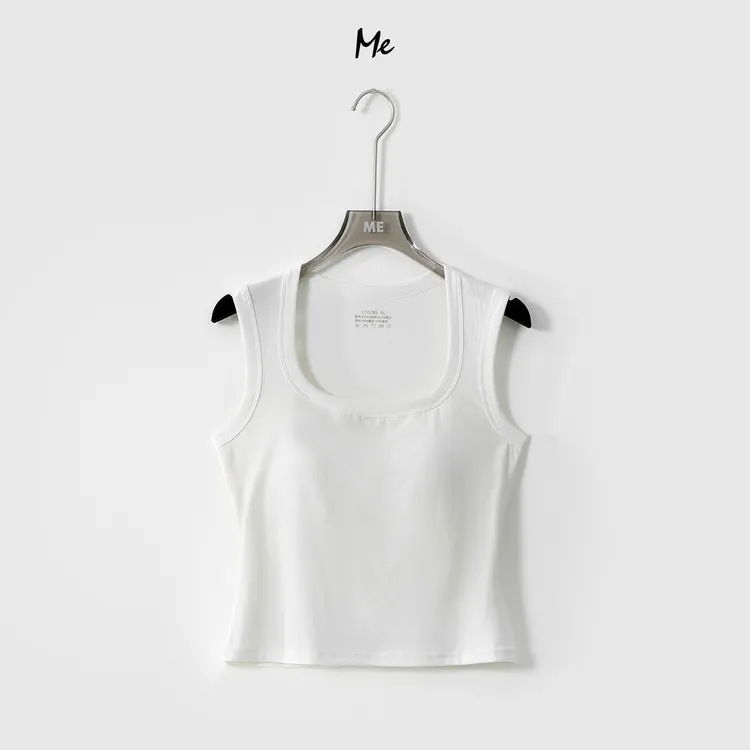 ME【LL零压美背】三色呼吸感活力弹修身显瘦百搭女士美背MESS1856