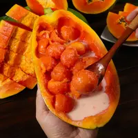广西红心木瓜现摘新鲜水果冰糖木瓜包邮红肉牛奶木瓜【催熟后食用】