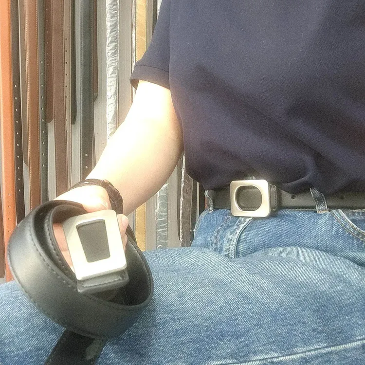 腰带女高级感装饰女士皮带女百搭装饰牛仔裤真皮牛皮裤带哑光简约