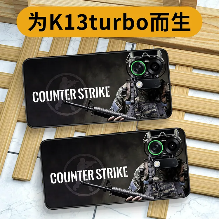 反恐精英适用oppok13turbo手机壳新款男生卡通个性k13turb