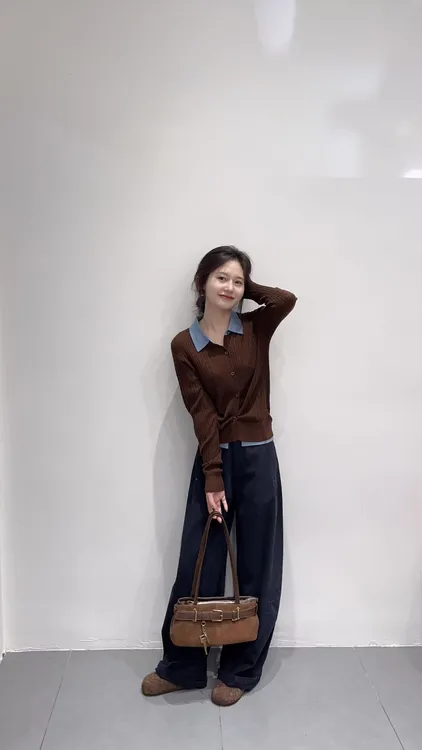 秋季时尚新款慵懒风通勤气质女装套装高级感显瘦休闲上衣百搭裤子